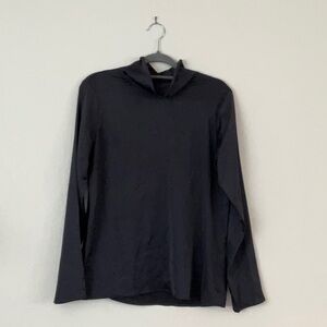 Banana Republic turtleneck, silk long sleeve blouse